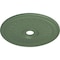 Ekena Millwork Oakleaf Ceiling Medallion (Fits Canopies up to 6 1/4"), 29 1/8"OD x 3 5/8"ID x 1"P, Athenian Green CM29OAAGF - alternate 4